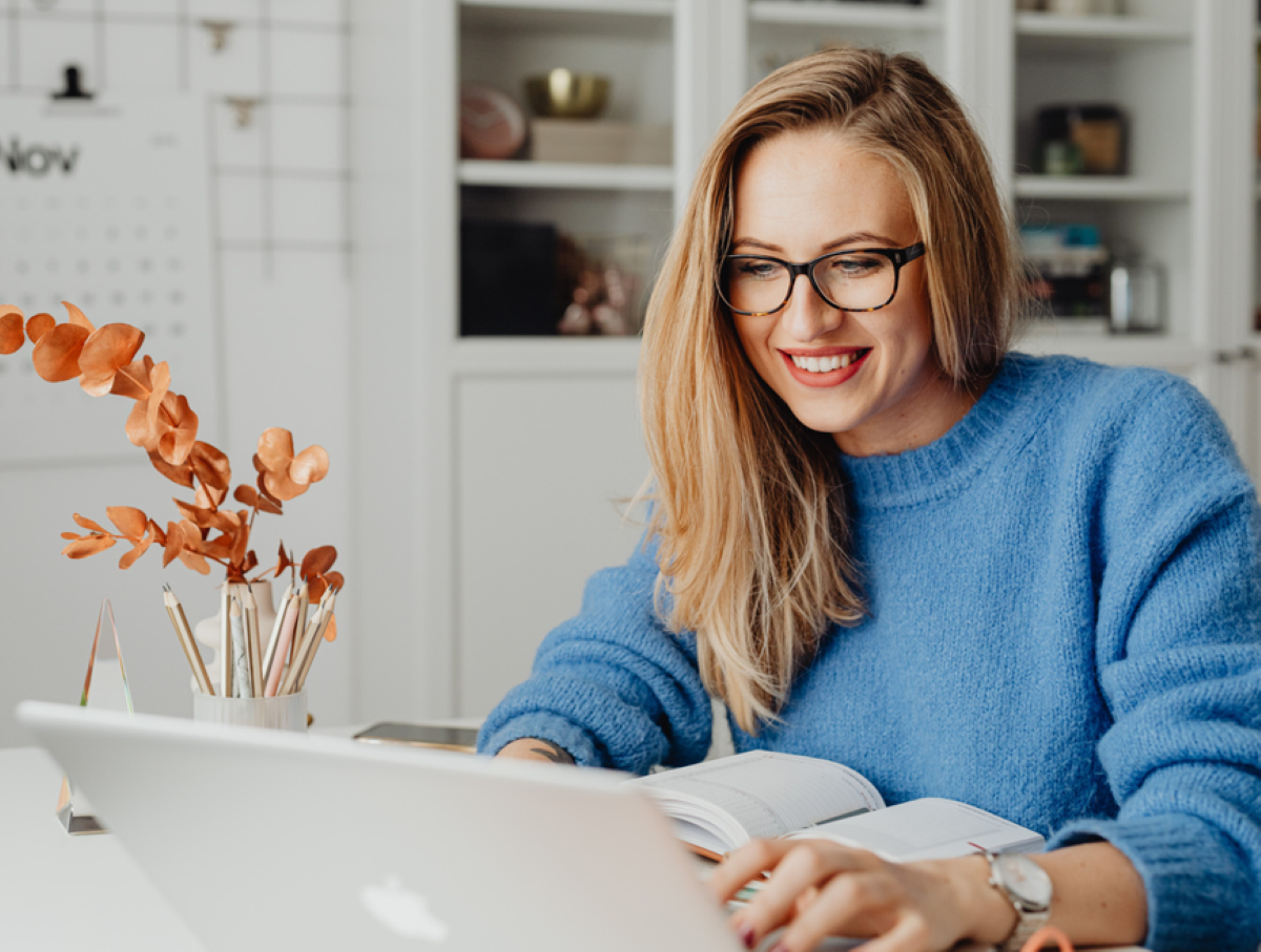 A counsellor or worker from the broader workforce attending a clinical or non-clinical supervision session online