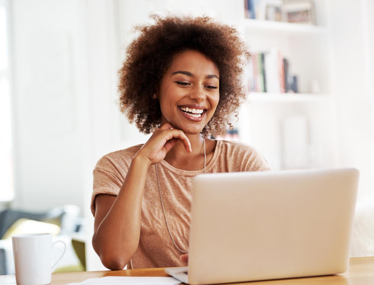 professional-eap-counselling-online-session-australia employee participating in a professional online counselling session in a calm environment
